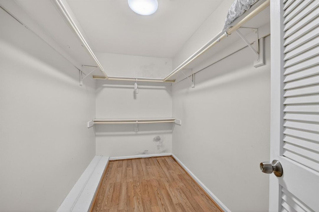 Master Walk in closet