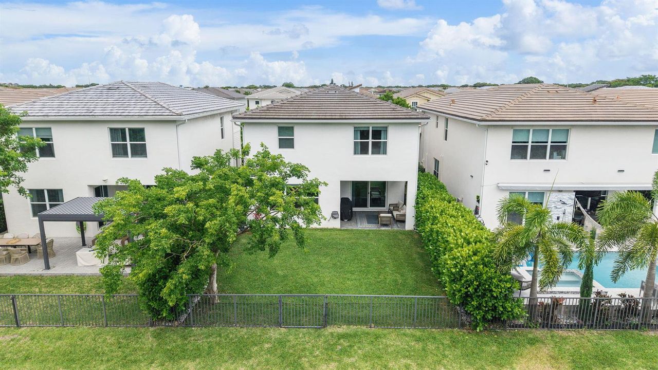 Fenced Yard