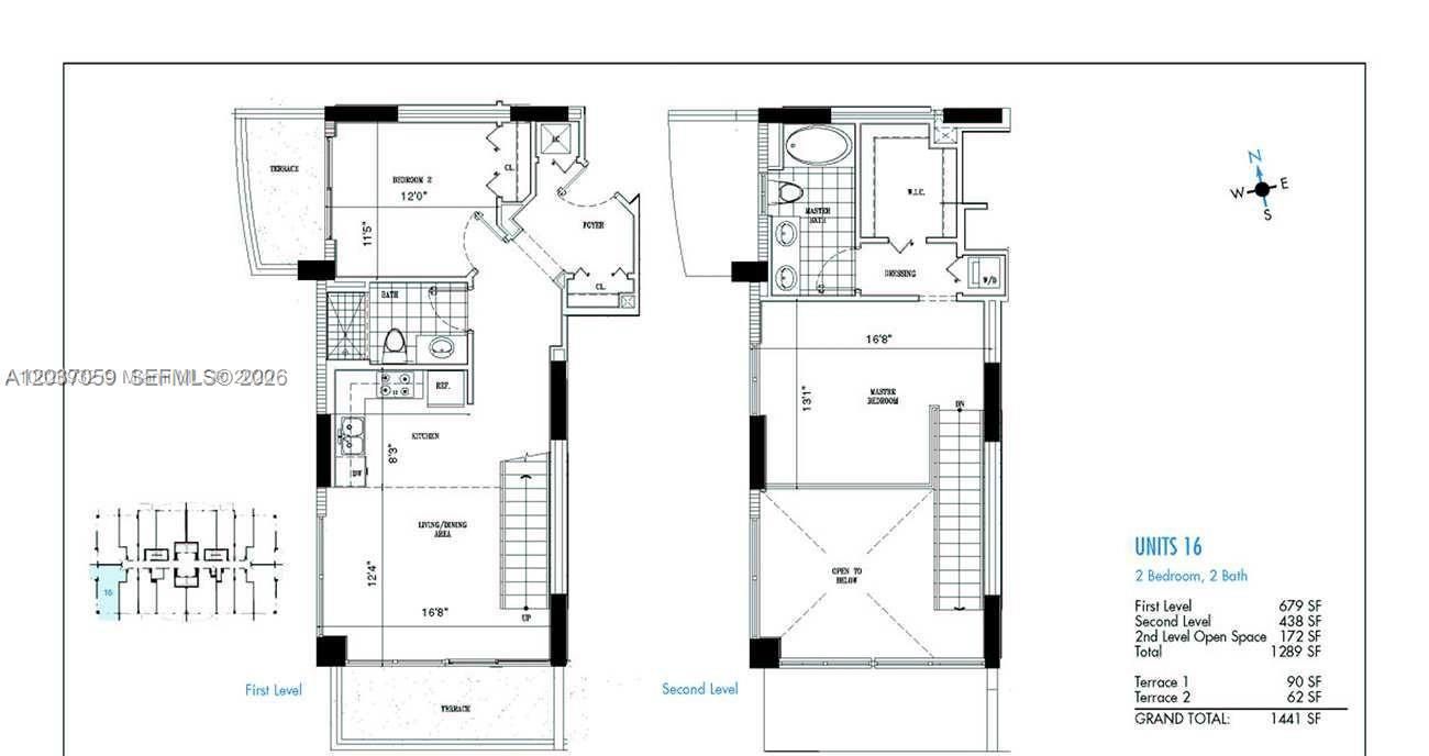For Rent: $4,500 (2 beds, 2 baths, 1289 Square Feet)