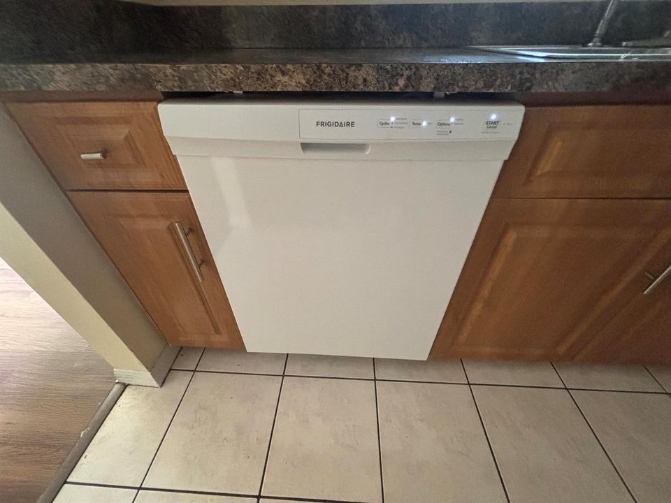 New dishwasher