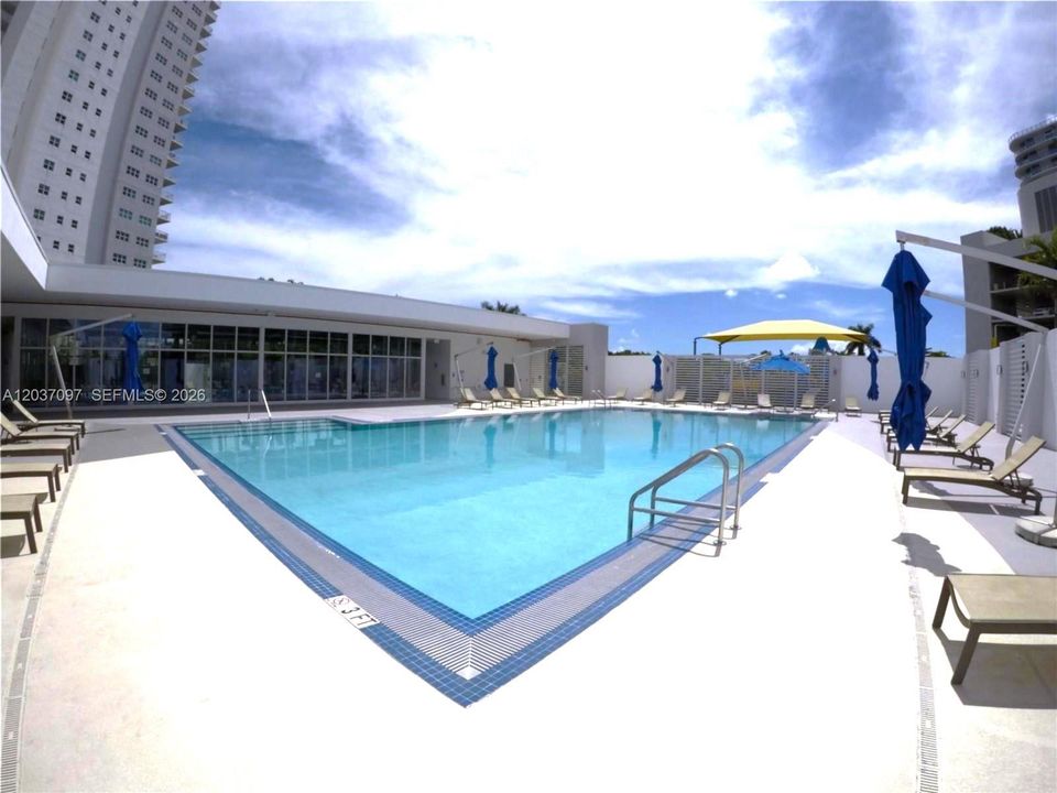 Pool deck