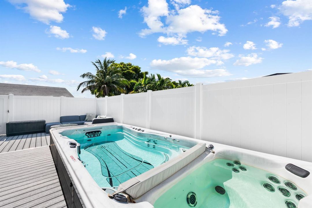 Back Patio with Pool