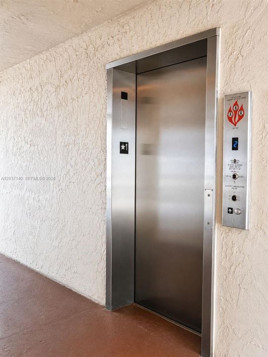 main elevator
