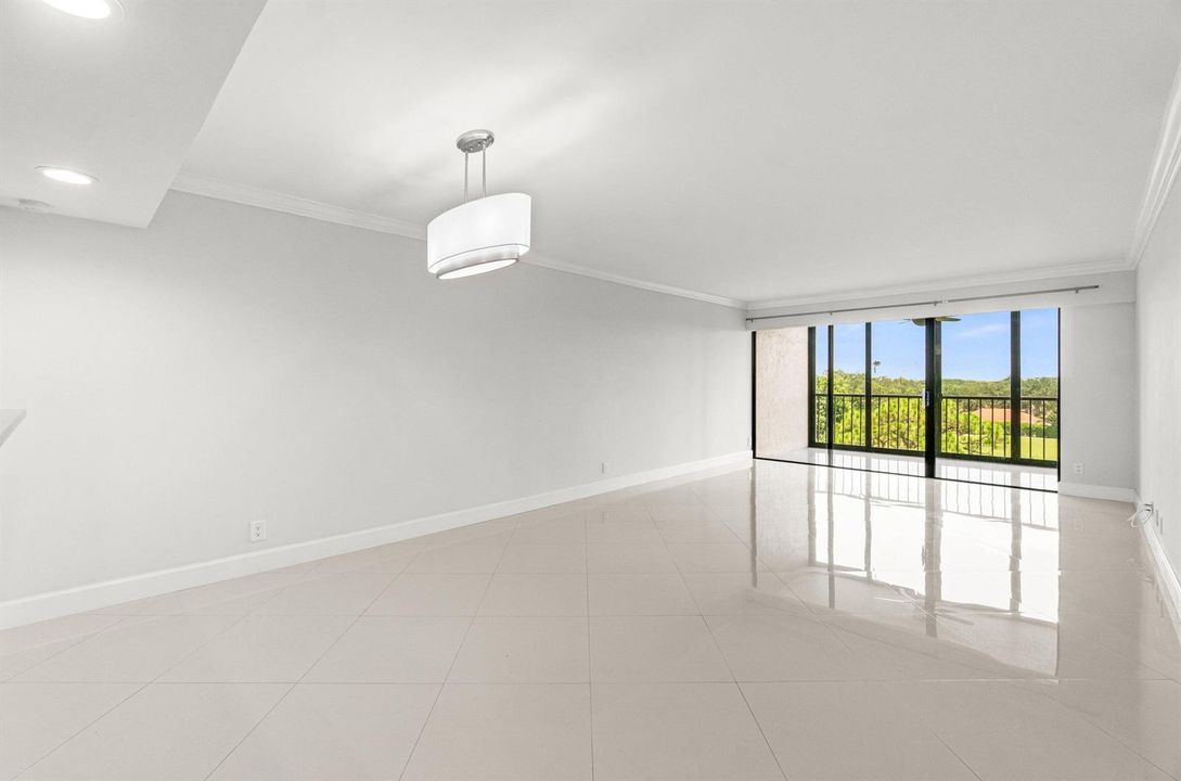 Toward balcony