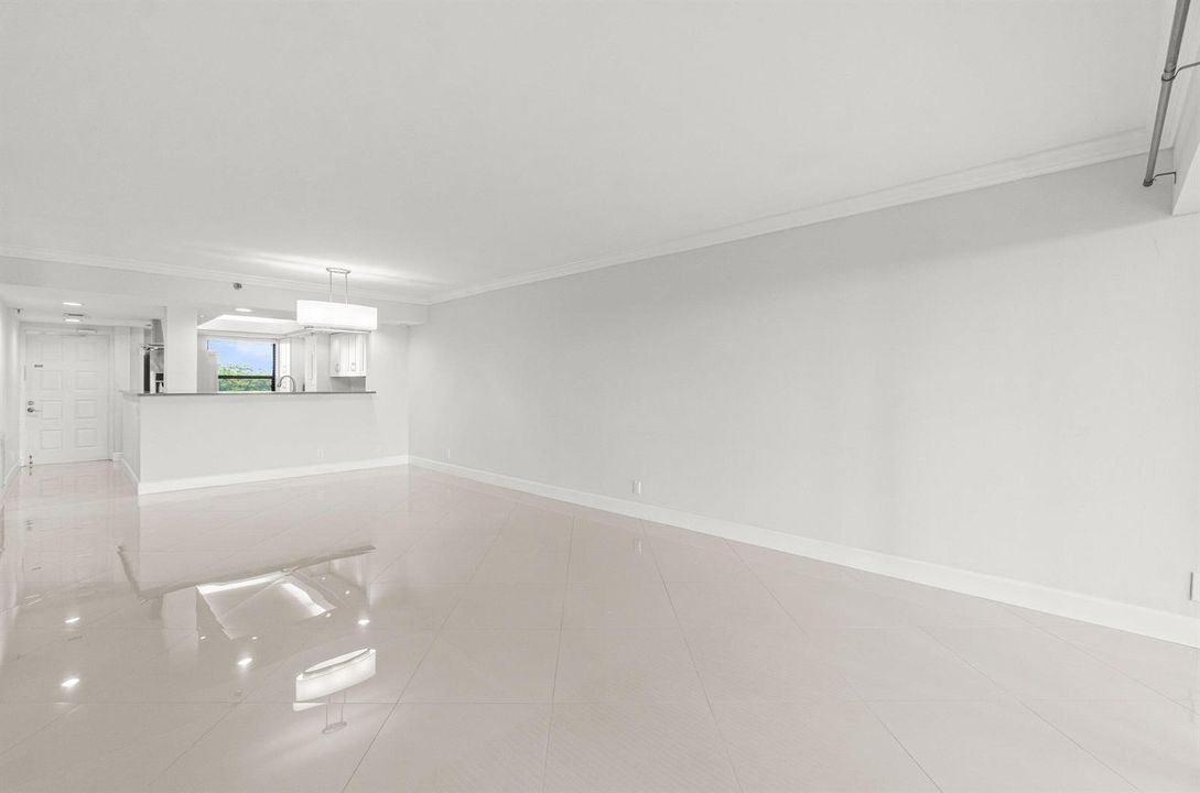 Toward kitchen