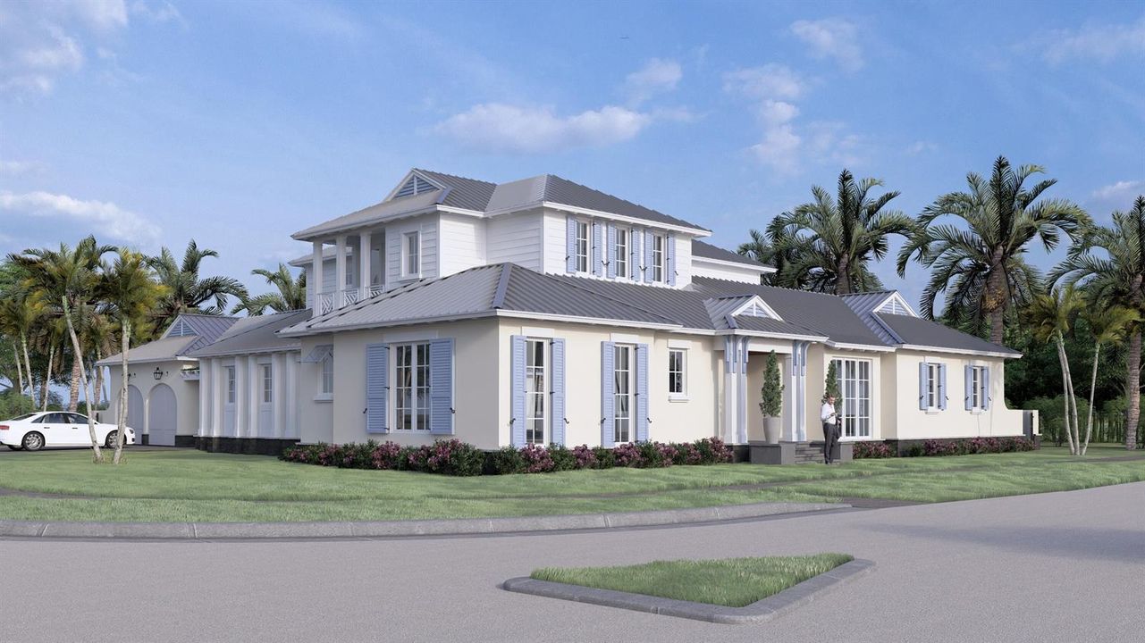 Exterior rendering