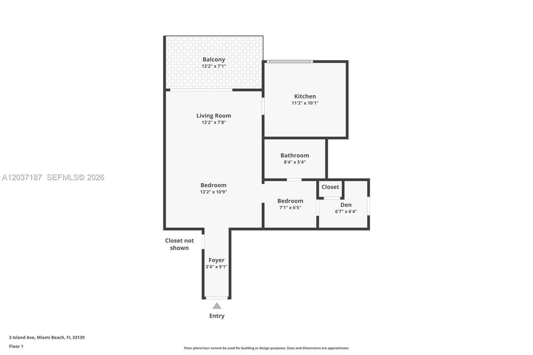 For Sale: $350,000 (0 beds, 1 baths, 544 Square Feet)