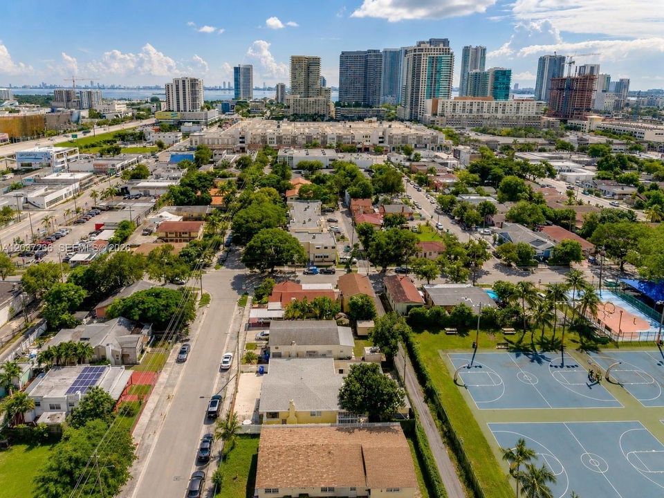 One of only 4 available lots that sit adjacent to the only public park in the City of Wynwood.