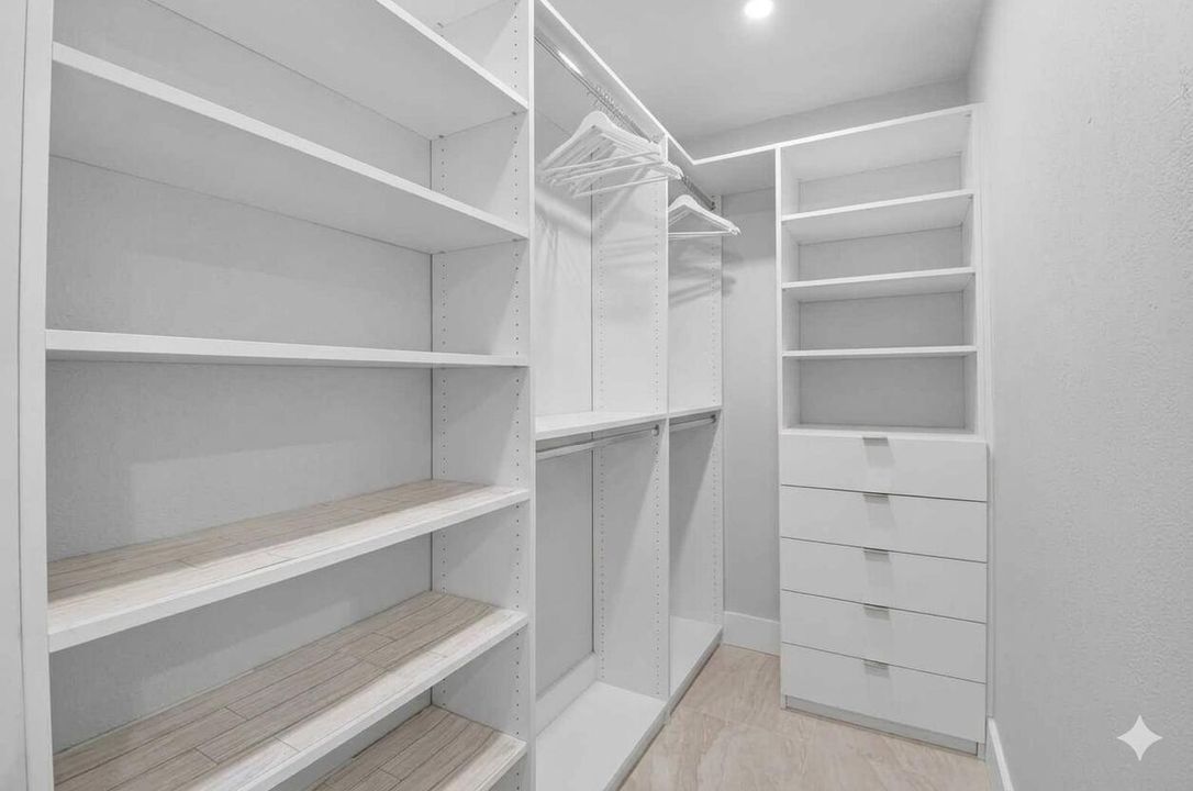 Primary Walk-In Closet