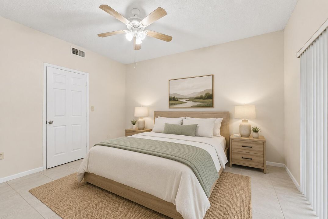 Virtually Staged Bedroom 1