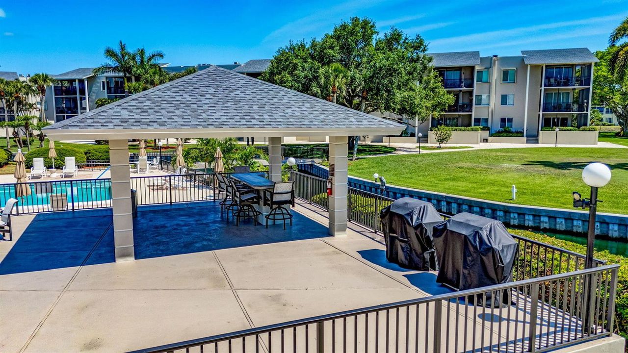 Pool Deck Grill and Bar Area