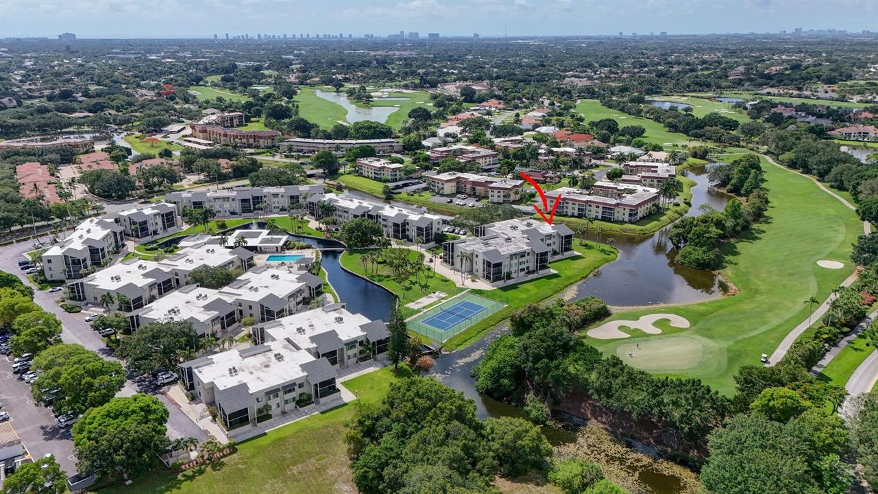 Water and Golf Views