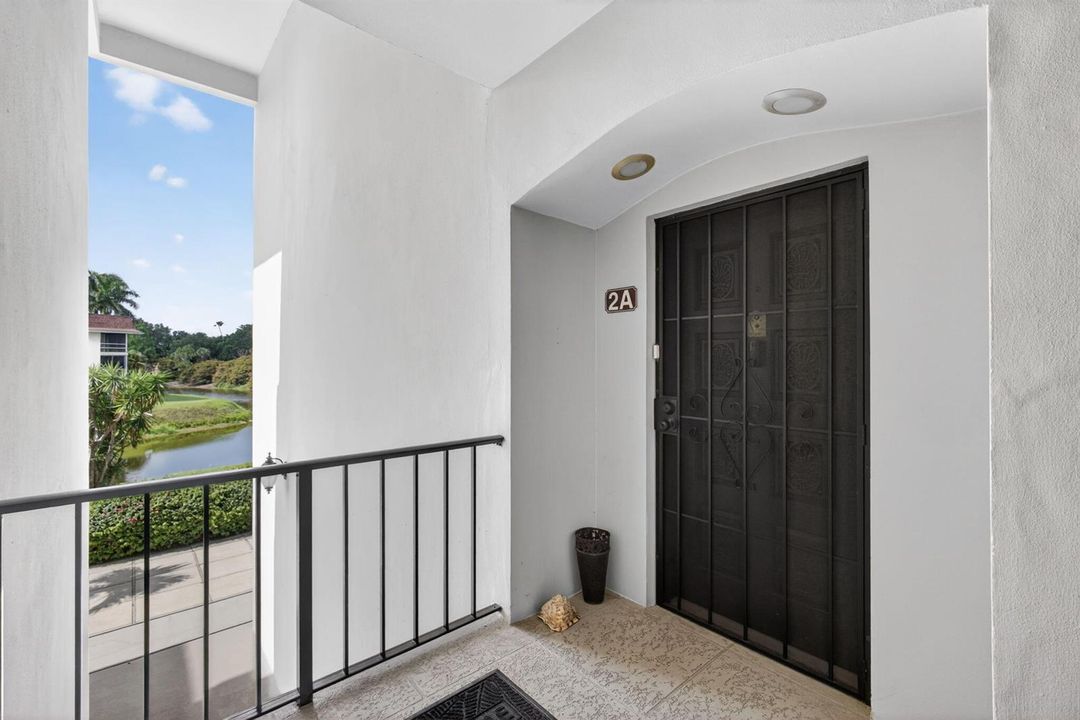 Water Views before you enter your home