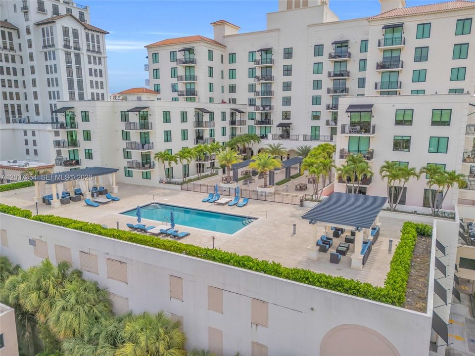 Pool area