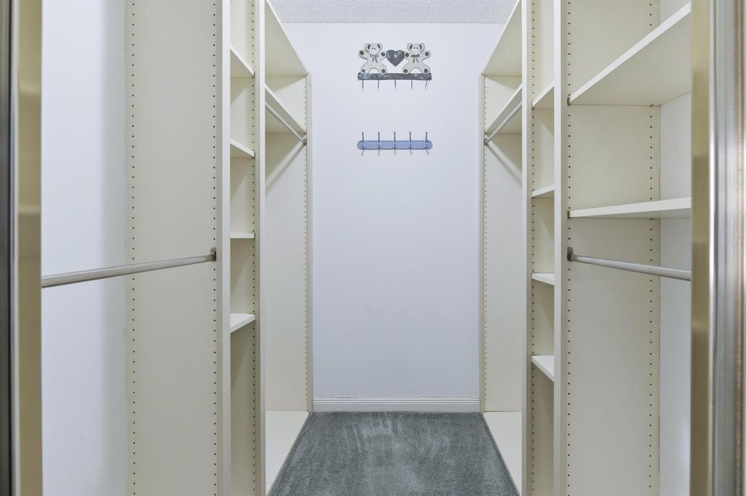 Primary Walk-in Closet