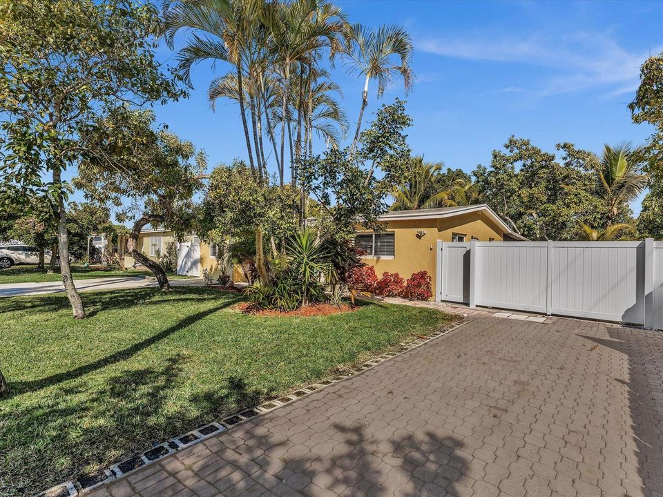 East Driveway