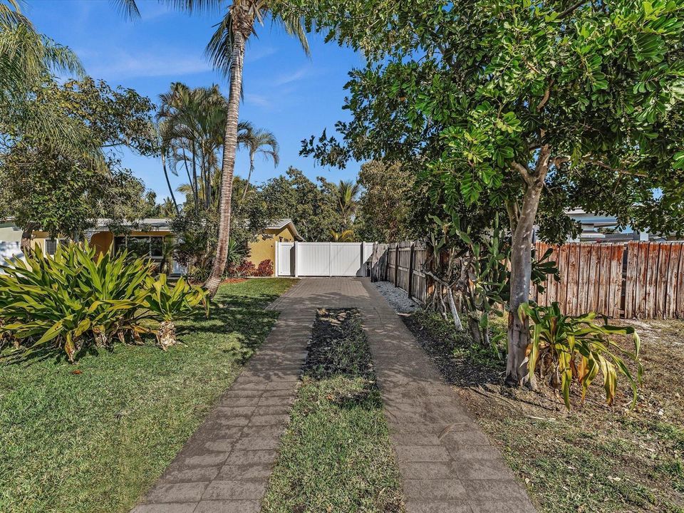 East Driveway