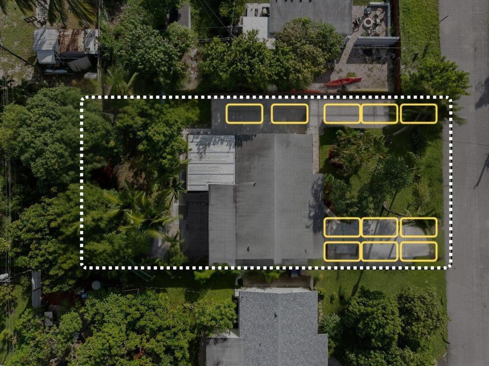 11 parking spots