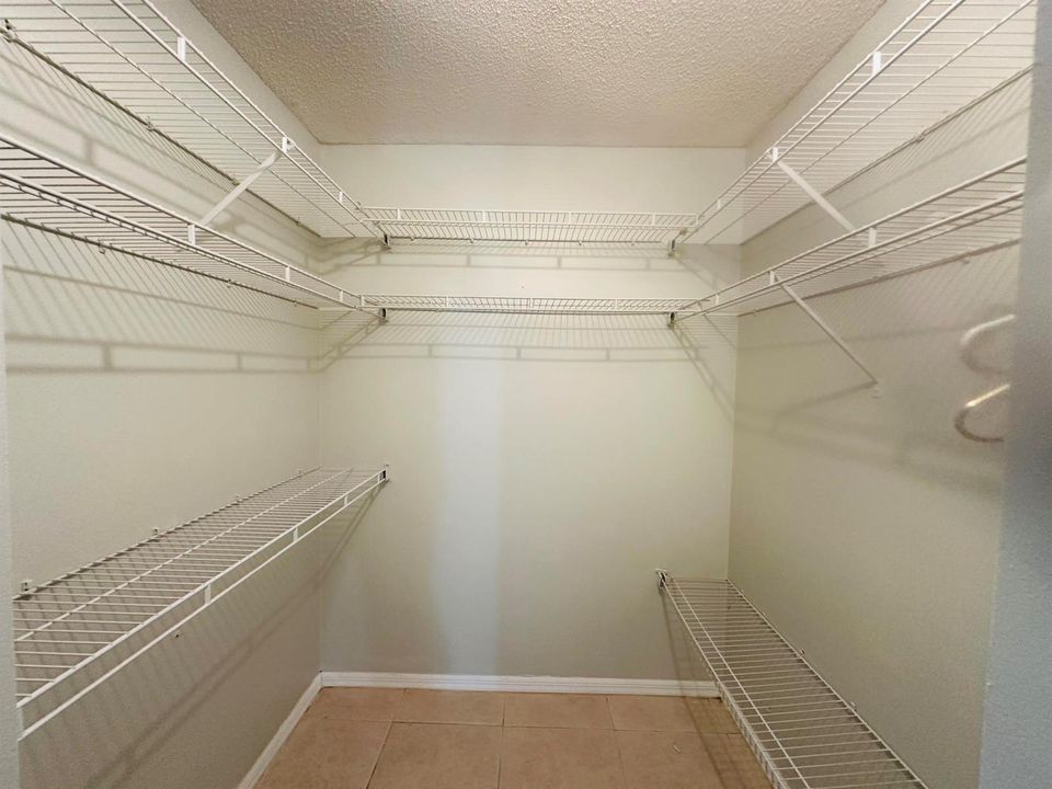 Master closet