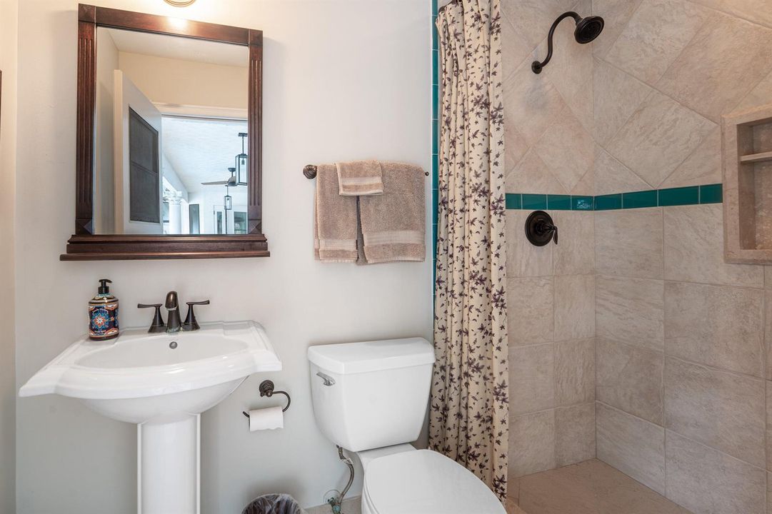 Full Pool Bathroom