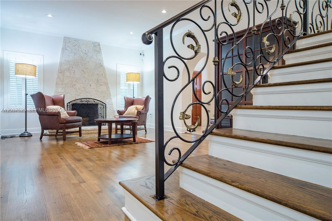Enjoy a quite spot by the Fireplace