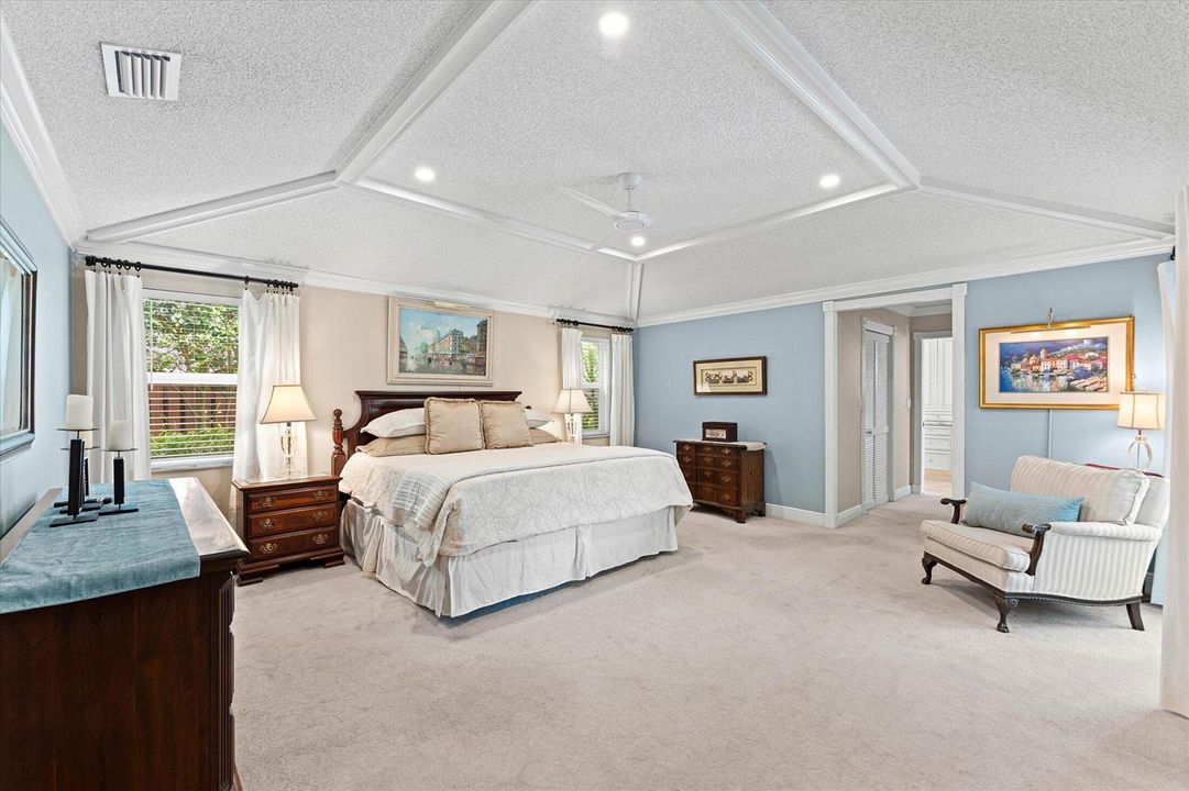 Primary Bedroom with Tall Ceilings