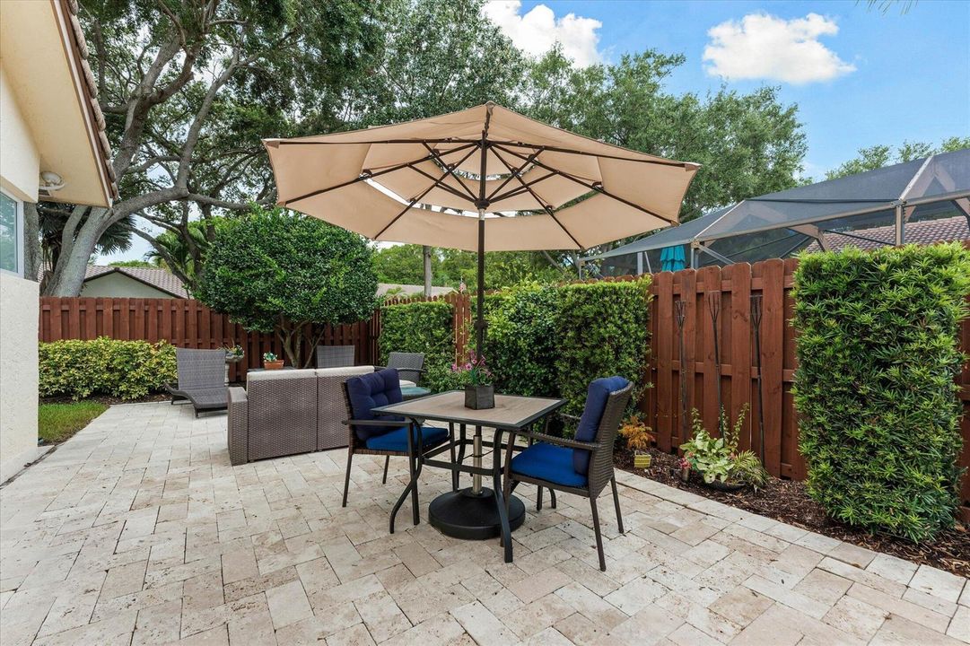Side Patio View