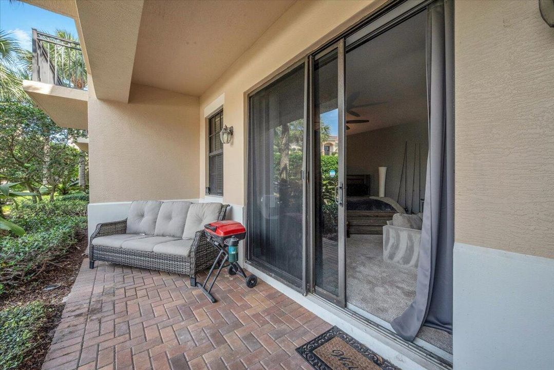 Ground floor patio