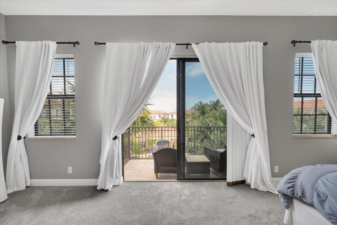 Top floor master bedroom
