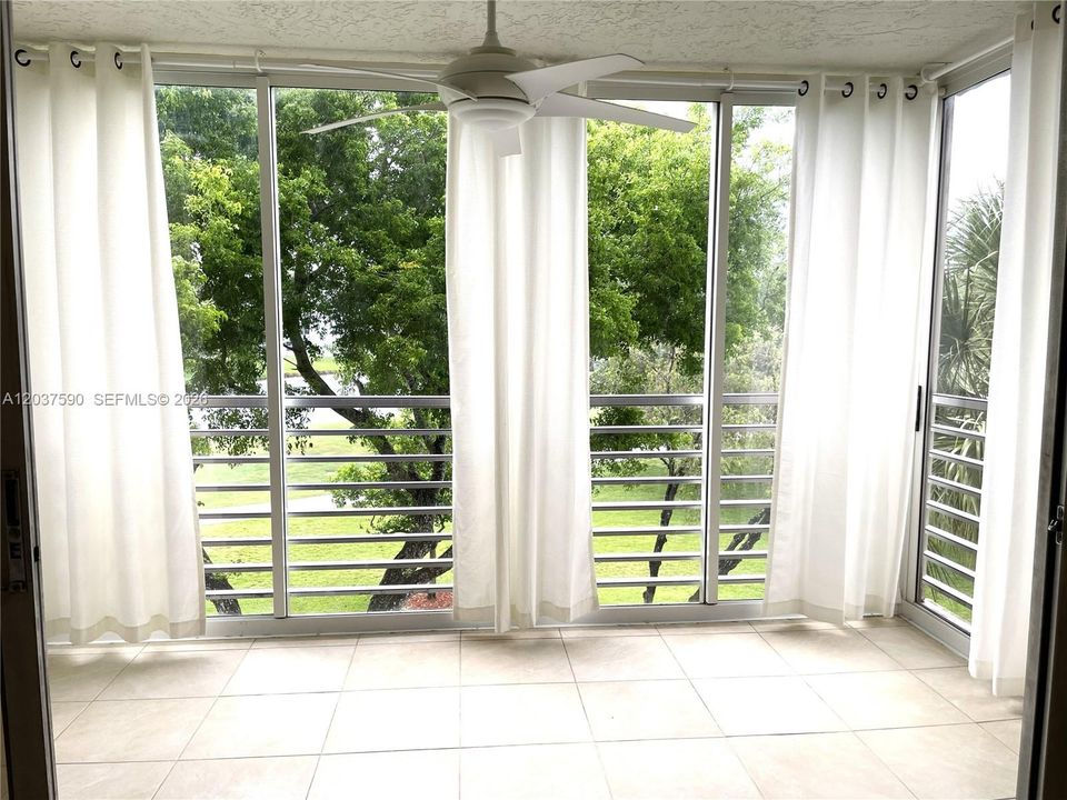 Glass Enclose Patio
