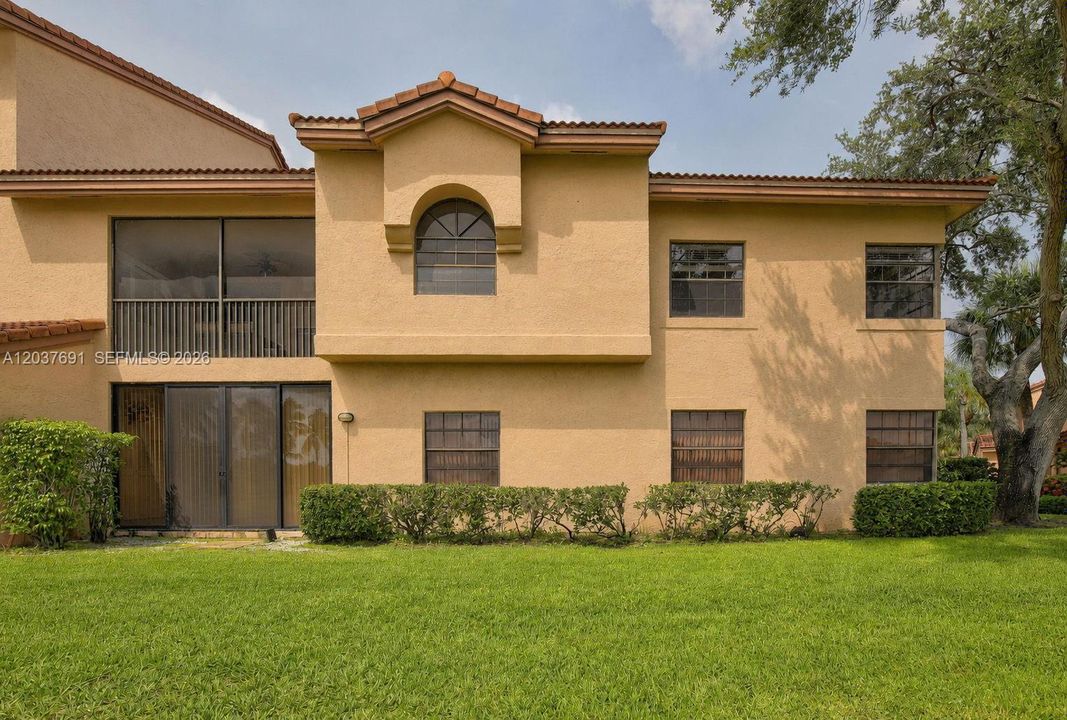 Building exterior color digitally enhanced