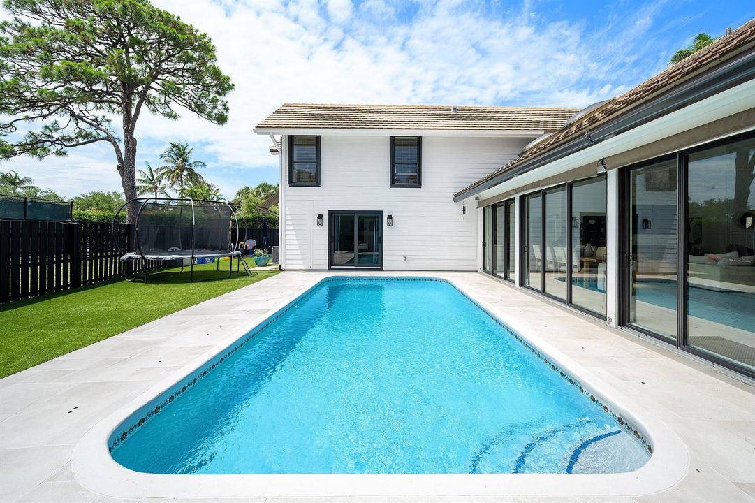 Pool Back Elevation
