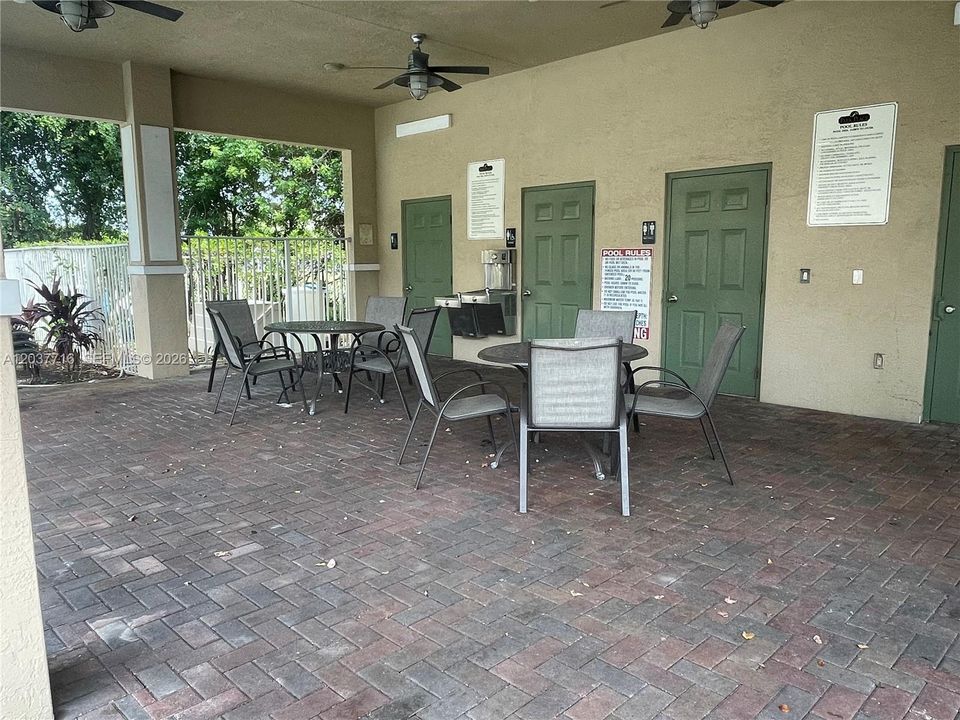 Community Pool Patio