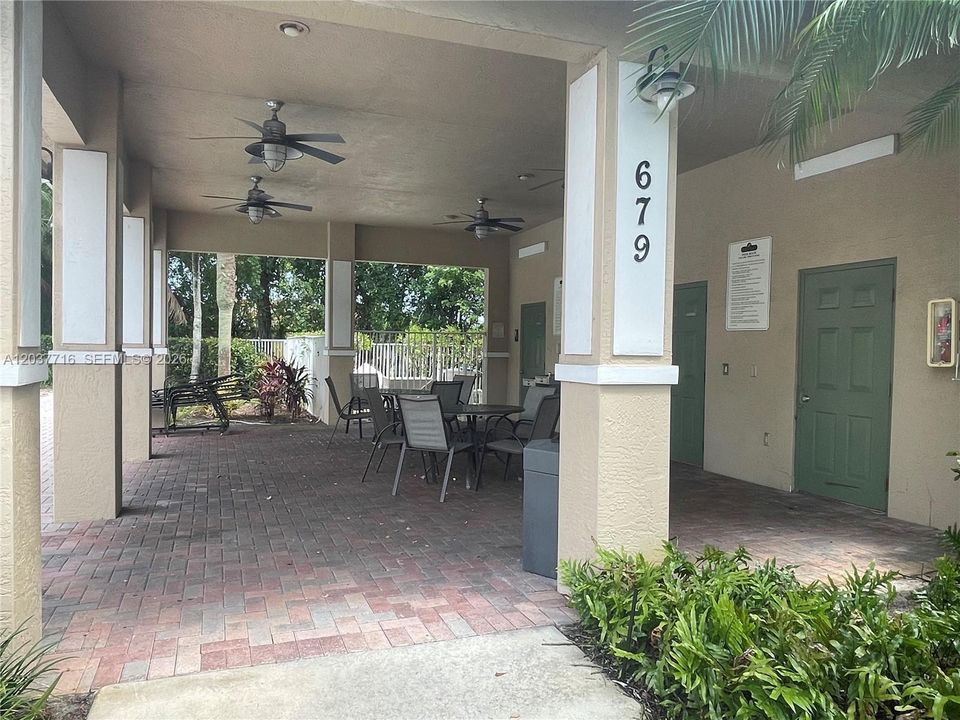 Community Pool Patio
