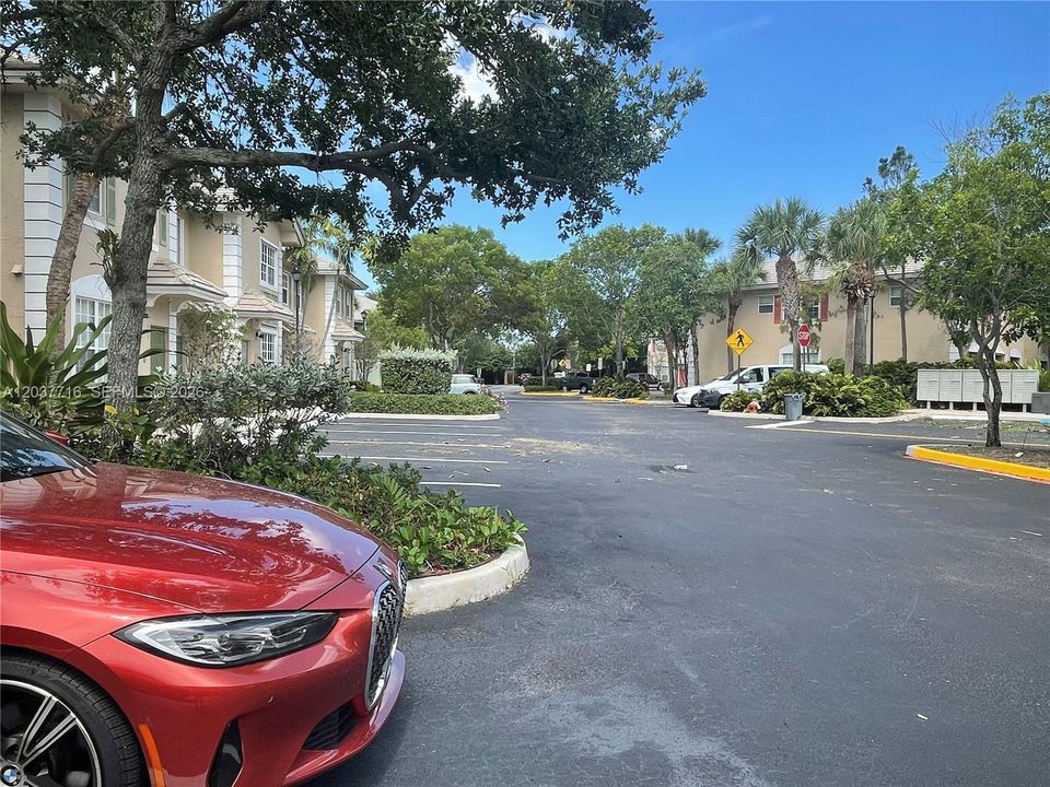 Street view from unit and Community entrance