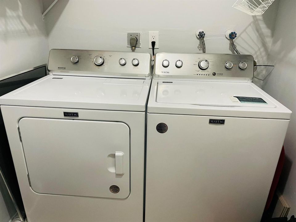 Washer and Dryer