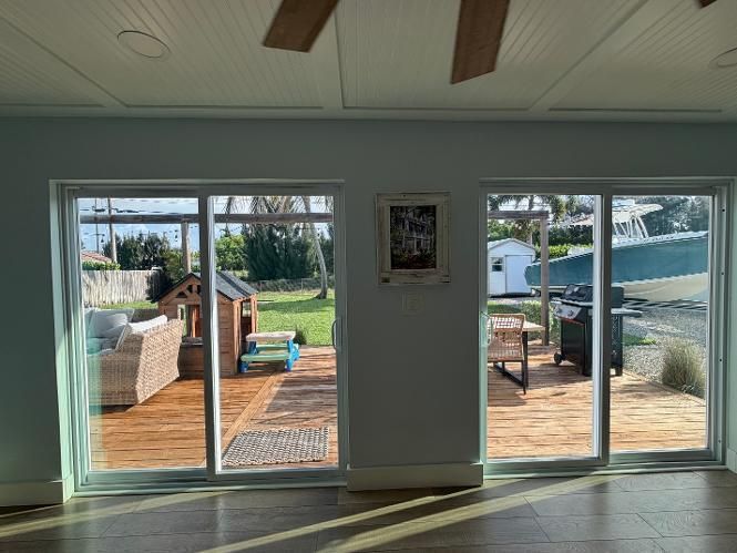 Family room view