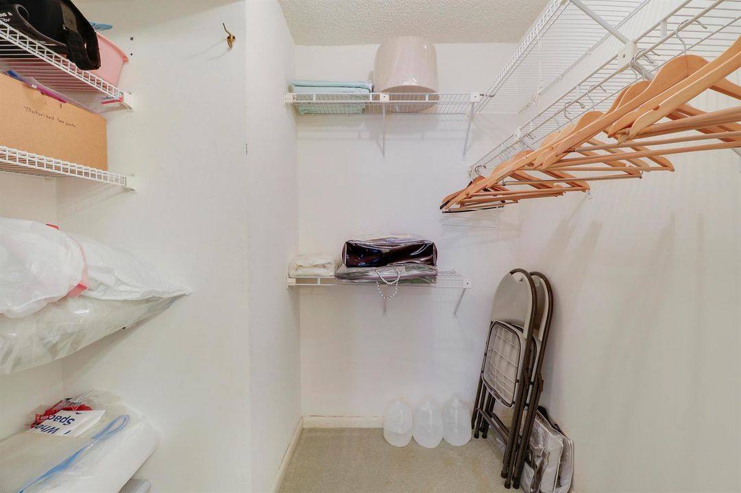 Wall-In Closet