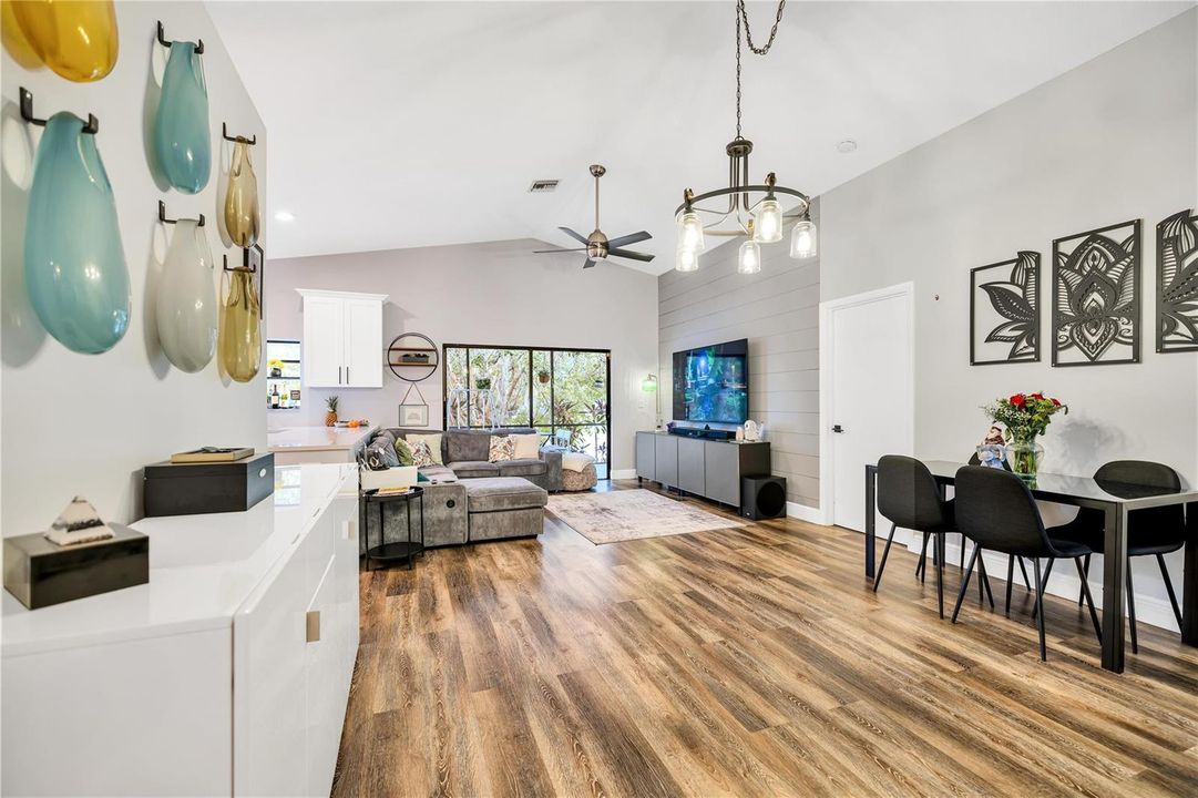 Living Dining Combo Area