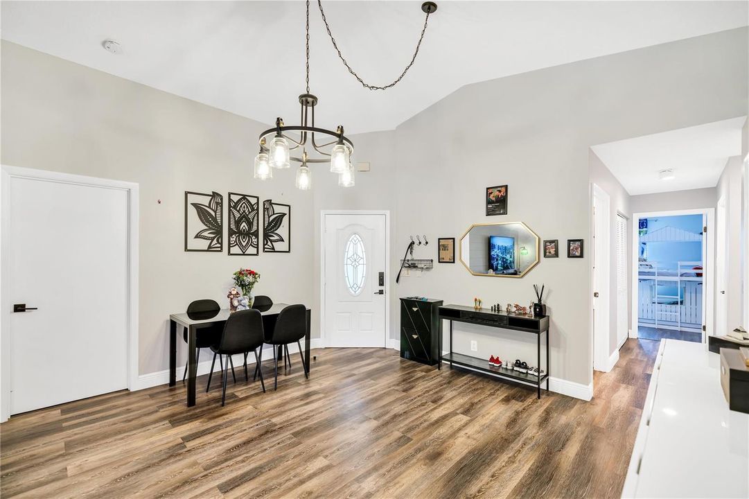 Entrance and Dining Area