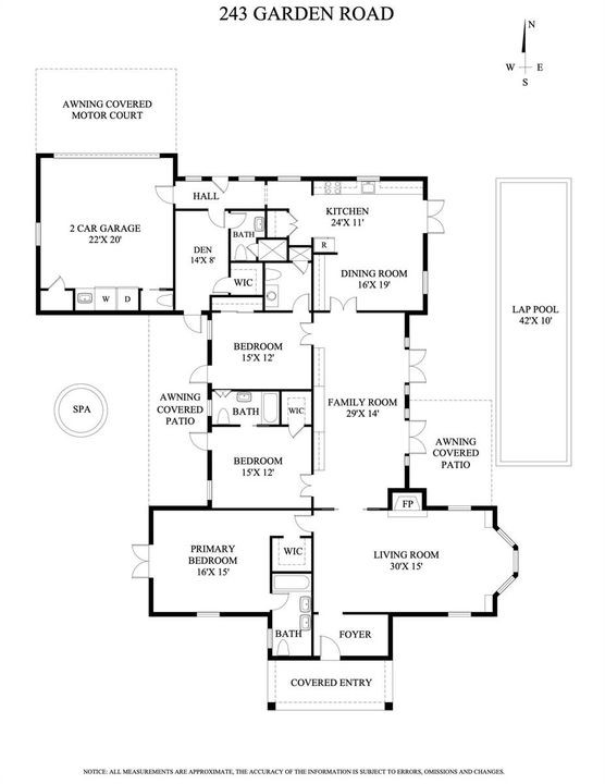243 Garden Rd Floorplan
