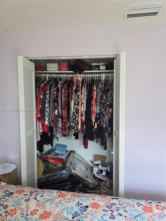 3rd Bedroom closet.