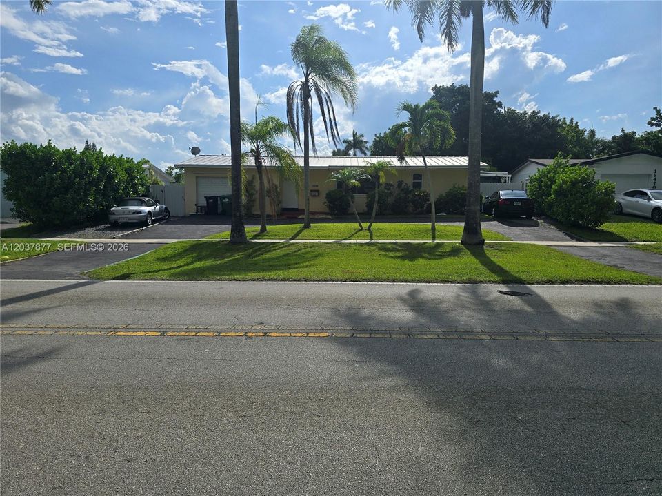Street view of the property.
