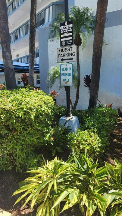 Additional guest parking
