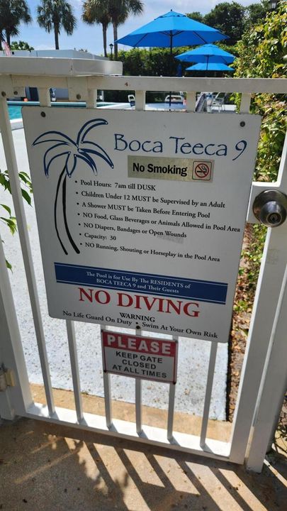 Pool rules