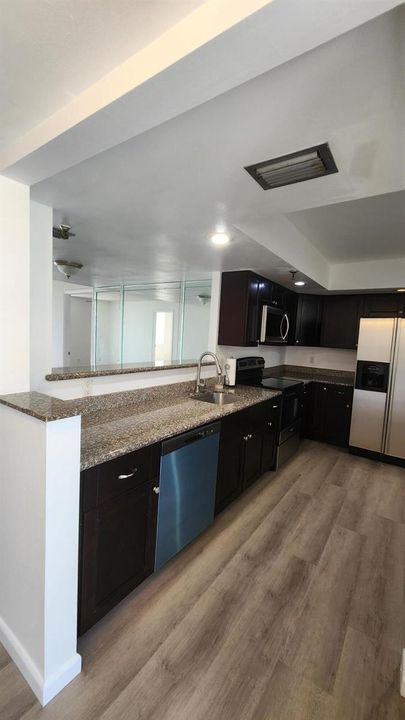 Large updated kitchen