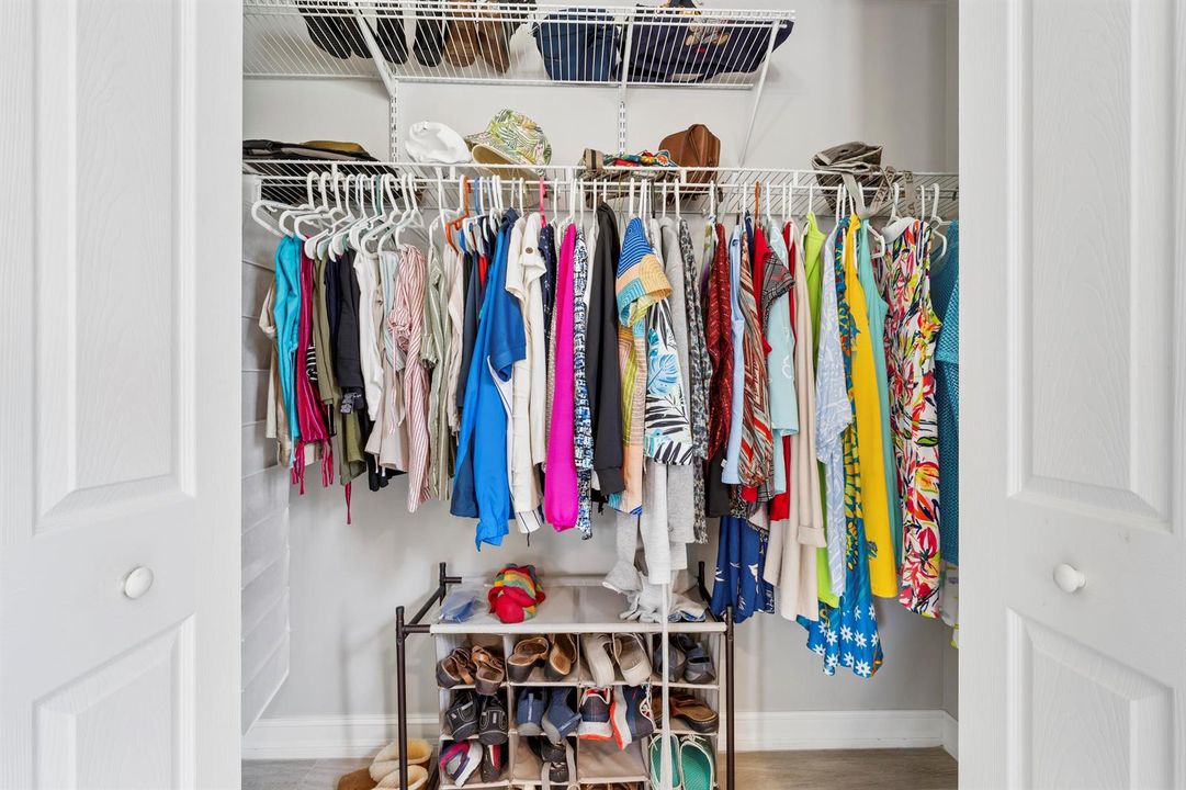 Primary Walk-in Closet