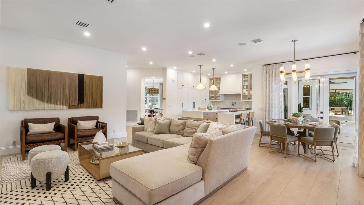 Hackney Family and kitchen