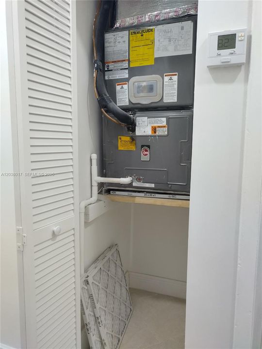A/C Unit Closet