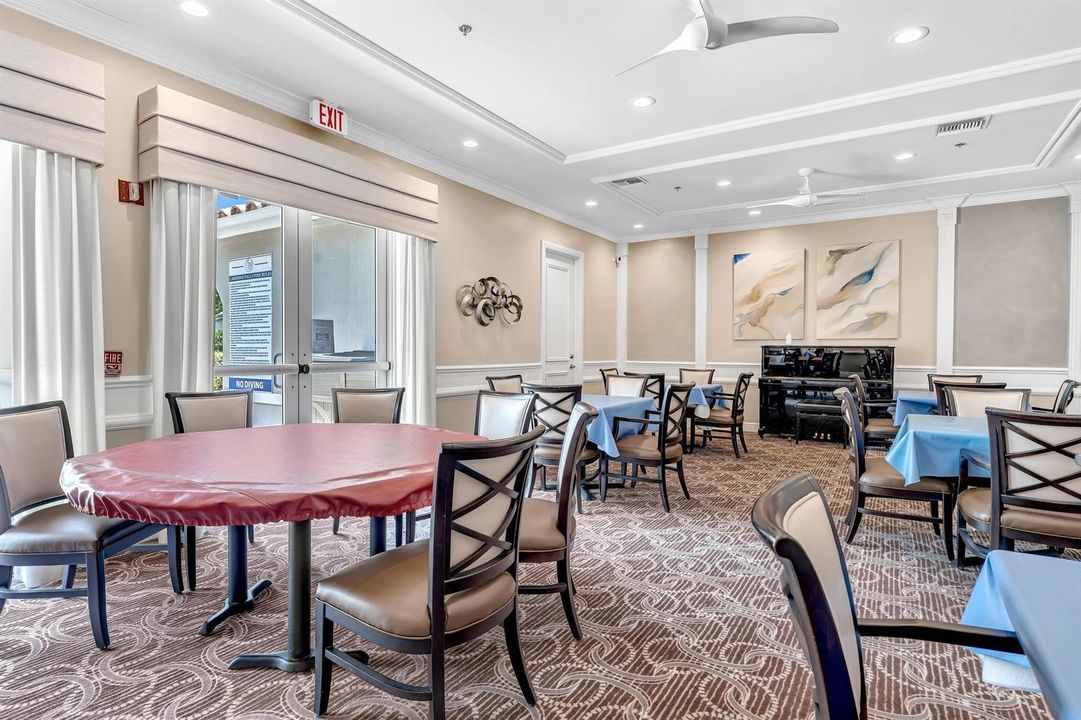 Clubhouse Card Room